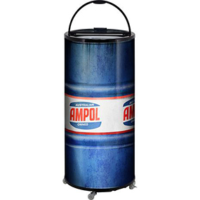 round iced cooler and ice barrel cooler
